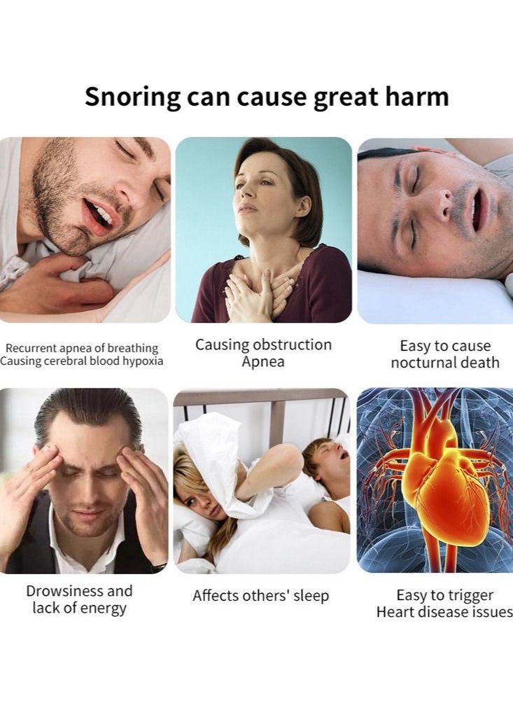 Joshberg - Electric Anti-snoring Device Household Breathing Corrector Low Frequency Pulse Intelligent Corrects Snoring - Image 1