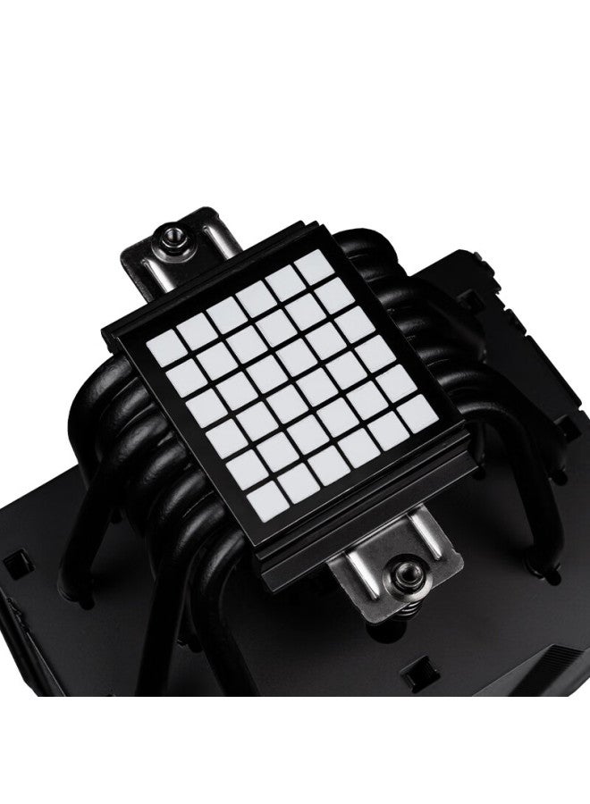 Valkyrie R125-l Loki Amd Optimized Edition Vk Cpu Air Cooler, Soldered 7 Heat Pipes, Pure Copper Base, 2.4-inch Ips Lcd Screen, Compatible With Am5 Lga1700 - Image 2