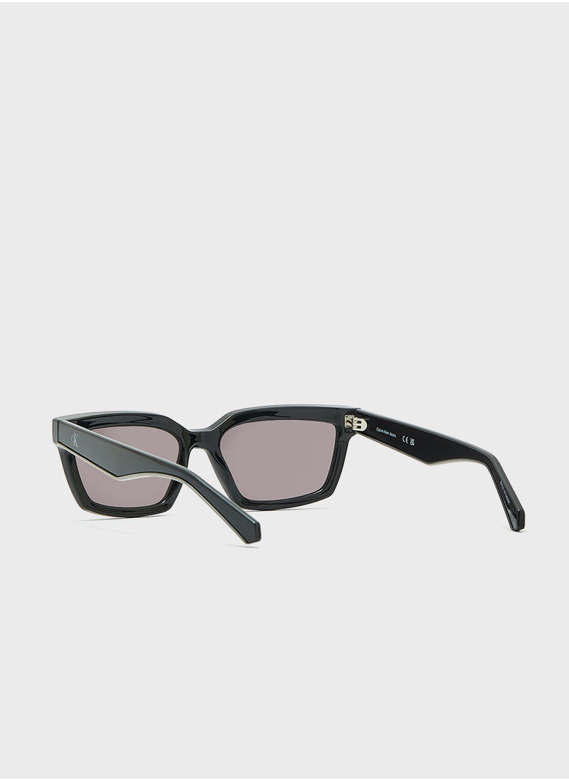 Calvin Klein Jeans Modified Rectangle Sunglasses  - Image 3