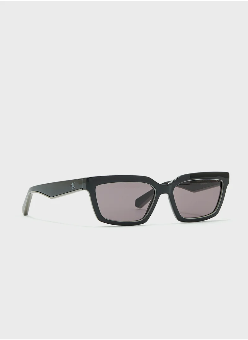 كالفن كلاين جينز Modified Rectangle Sunglasses