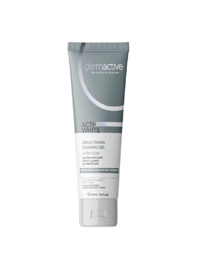 DERMA ACTIVE ACTI WHITE BRIGHTEING FOAMIN GEL 200M