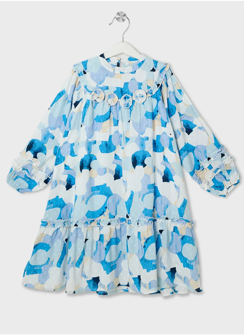 Ripples Girls Dress