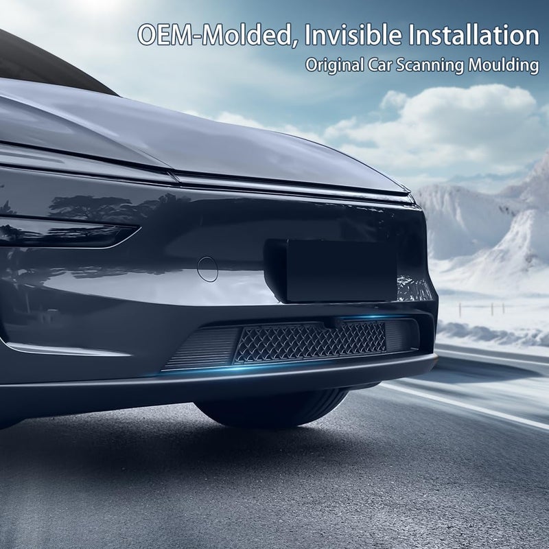 Arcoche Model Y 2025 Juniper Front Grill Mesh Grill Inserts Air Intake Grill Cover Replacement Part with Insect Protection Accessories for Tesla Model Y Demand fit global economical quality - Image 2