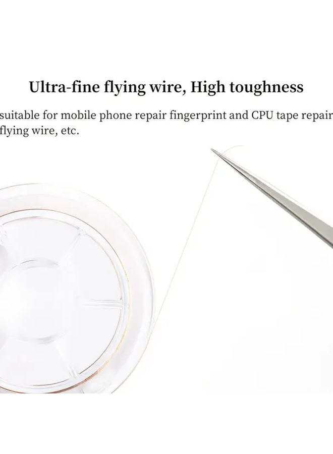 سلك ربط نحاسي YCS 0.04 مم لإصلاح لحام لوحة الأم لـ PCB للهاتف المحمول - Image 5