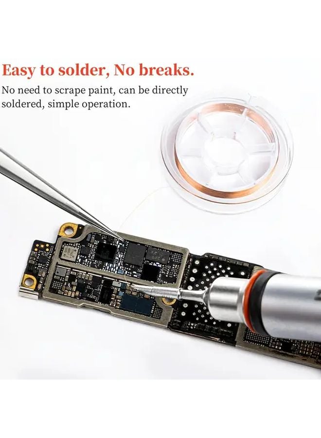 سلك ربط نحاسي YCS 0.04 مم لإصلاح لحام لوحة الأم لـ PCB للهاتف المحمول - Image 4