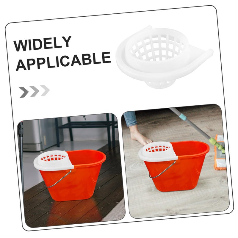 Large Mop Bucket Basket with Ergonomic Strainer Drainage Sieve for Easy Cleaning - Image 4