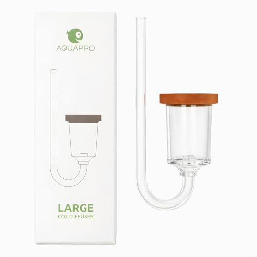 VAYINATO Aquapro Acrylic Microbubbles Co2 Diffuser For Planted Aquarium With Bulid In Bubble Counter|Break Proof|Leakproof(Large-25Mm-Suits Upto 4 Feet) - Image 3