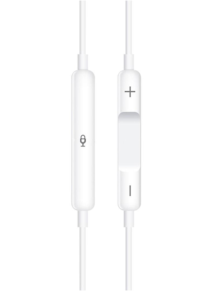RIVERSONG Riversong In-Ear Earphones With Type-C Connector, Compatible With All Type-C Phones, Melody T+, EA130, 1.2M, White  - Image 3