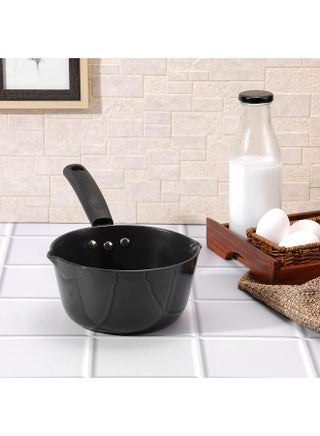 Vinod Hard Anodised American Sauce Pan without Lid, 14 cm, 1 L - view 3