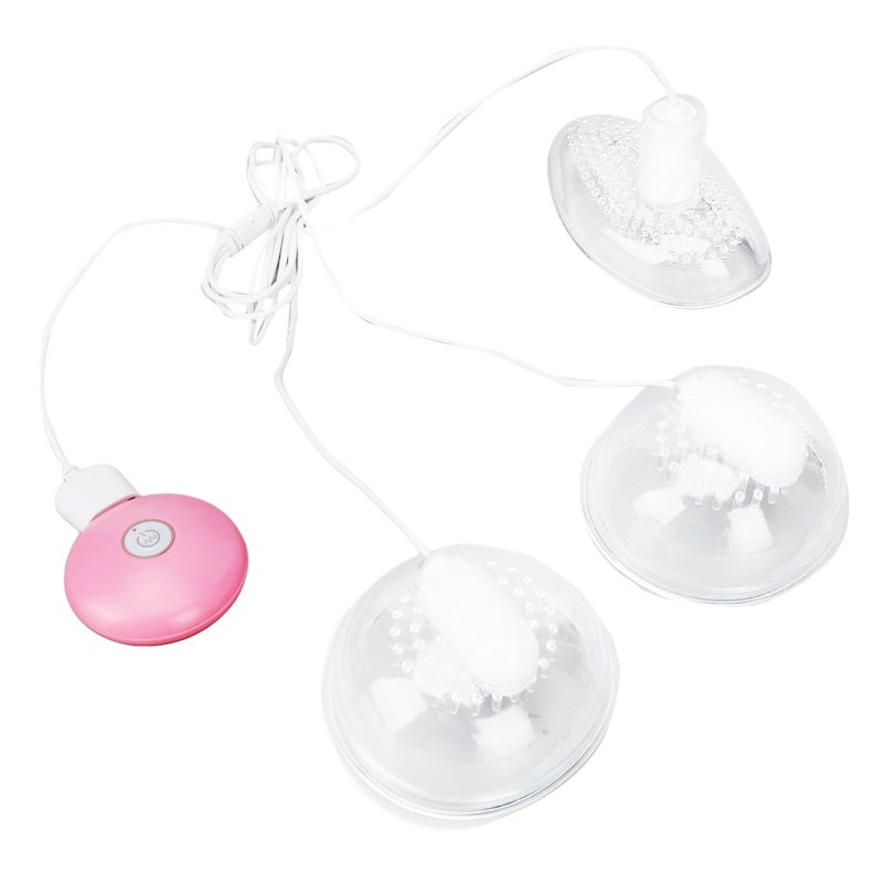 Electric Breast Massager 3 Heads Soft Silicone Wearable Design - 10 Modes Prevent Clogged Ducts Breast Massage Machine for Postpartum Recovery Home Travel - Image 4