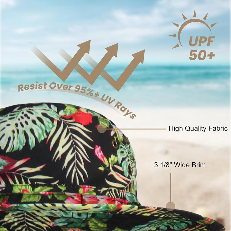 Phaiy Bucket Hat Wide Brim UV Protection Sun Hat Boonie Hats Fishing Hiking Safari Outdoor Hats for Men and Women - Image 2