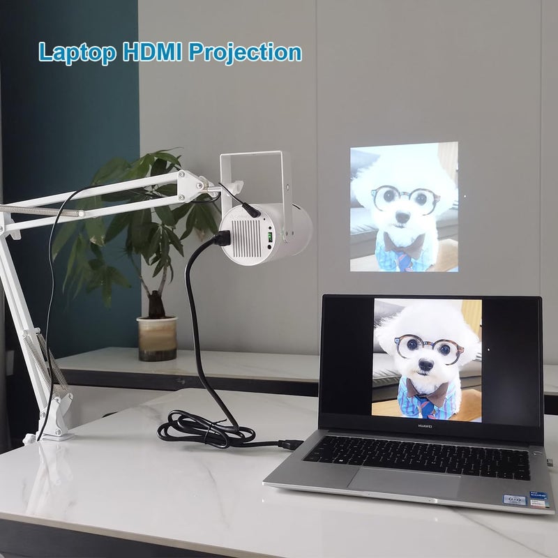 RTSTEC Art Projector for Tracing Drawing Painting,Wireless Projection for Desktop Wall Canva Drawing,Compatible with Iphone Ipad Airplay, USB & HDMI input, Arts & Crafts Sketching Tool for Kids and Beginners - Image 4