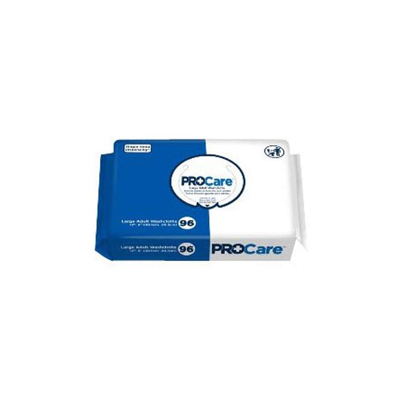 First Quality Fqcrw096 - Procare Adult Washcloth Soft Pack, 12 X 8 - Image 1