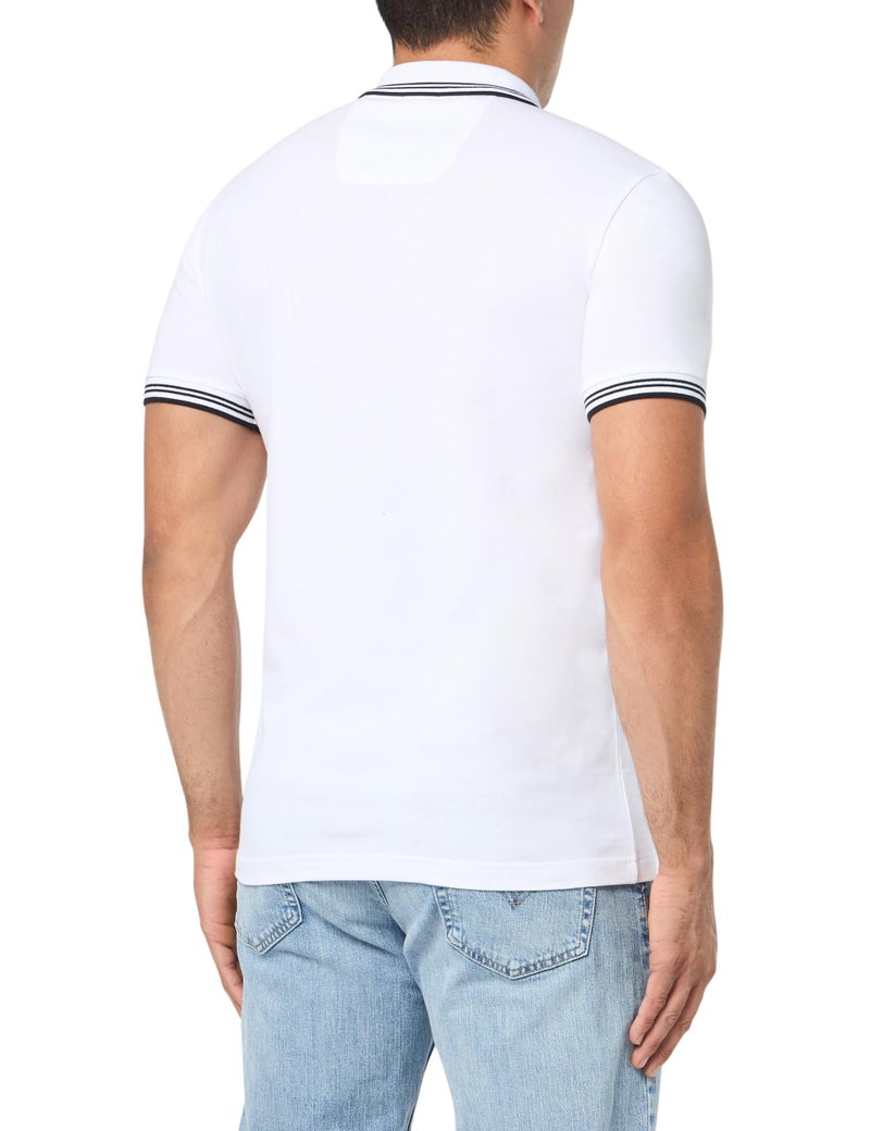 BOSS Paul Modern Essential Polo, Clean White, XL - Image 3