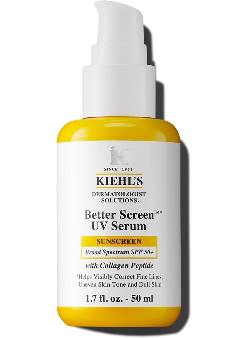 Kiehl's Kiehl's Better Screen UV Light Sunscreen Serum with Collagen Peptide, 50 ml - Image 1