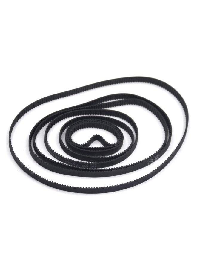 8PCS 2GT Closed Loop Rubber Belt Length 110mm 112mm 122mm 158mm 200mm 280mm 300mm 400mm Width 6mm Belt for 3D Printer (Closed Belt) - Image 2