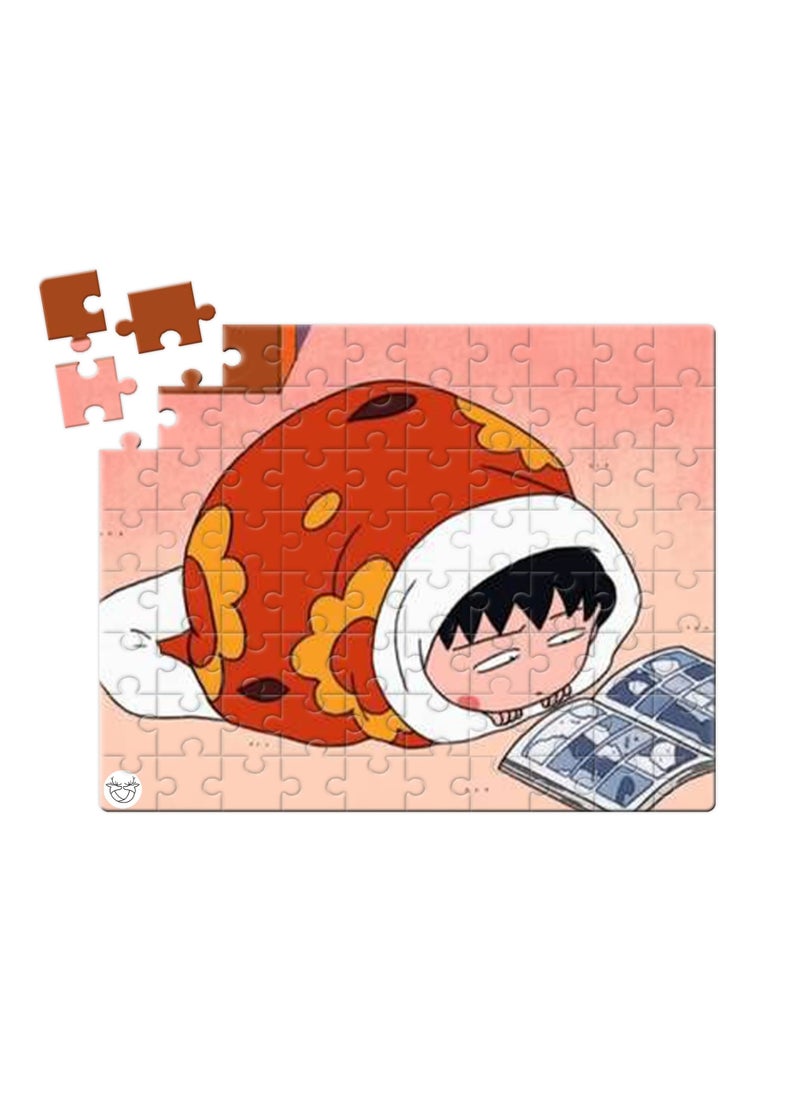 Reeman Design Puzzle with anime design print 