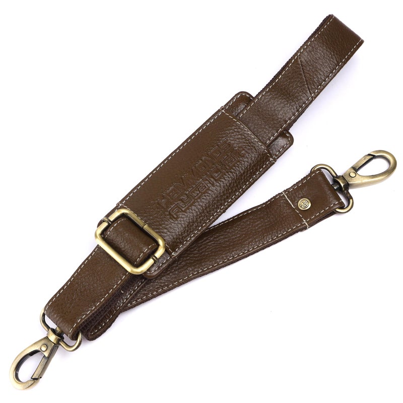 HAMMONDS FLYCATCHER Genuine Leather Bag Strap – Adjustable Shoulder Replacement for Stylish Bags - Brushwood - Image 4