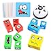 varbertos Wooden Face Changing Magic Cube Game Expression Puzzle Building Blocks Pattern Matching Game Educational Puzzles Toy Board Games for Kids and Adults with Bell - Image 2