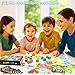 varbertos Wooden Face Changing Magic Cube Game Expression Puzzle Building Blocks Pattern Matching Game Educational Puzzles Toy Board Games for Kids and Adults with Bell - Image 4