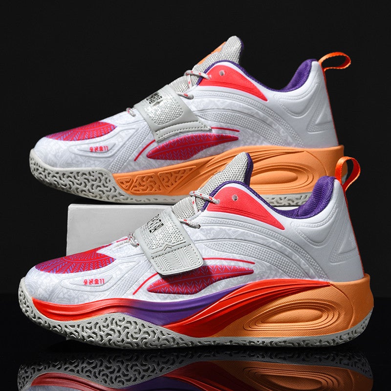 New Running Sneaker Male And Female Teenagers Junior High School Students Big Boy Couple Basketball Shoes Sports Basketball Shoes - Image 3