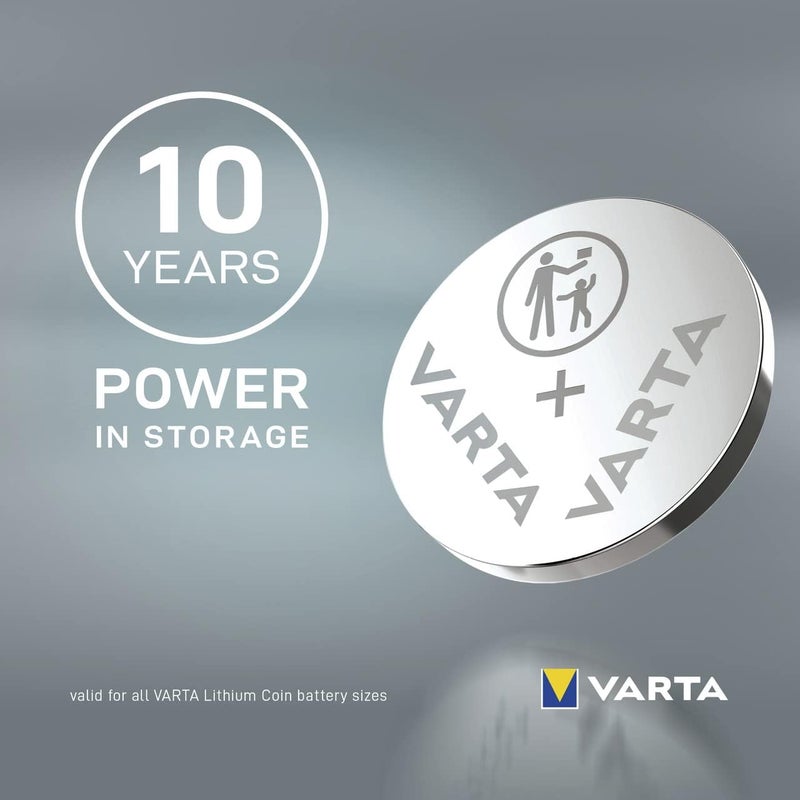 VARTA CR2016 Lithium Coin Battery | Long-Lasting Power for Everyday Devices | Reliable Performance | Child-Safe Packaging | 5-Year Shelf Life | Single Pack - Image 3