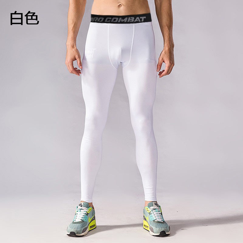 Jin'An Swimming Leggings Tight Compression Fitness Men'S Running Sports Quick-Drying Pants And Swimming Trunks - Image 1
