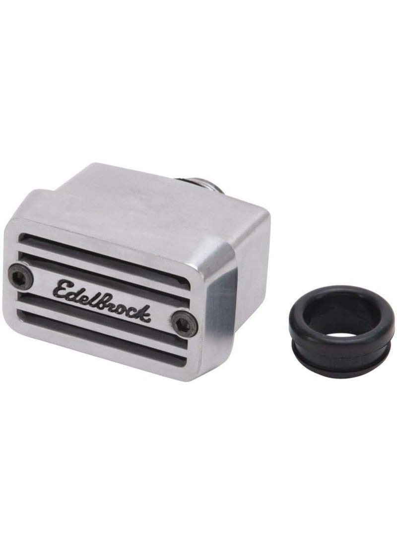 EDELBROCK Edelbrock 4204 Elite Series Push-In Rectangular Breather 