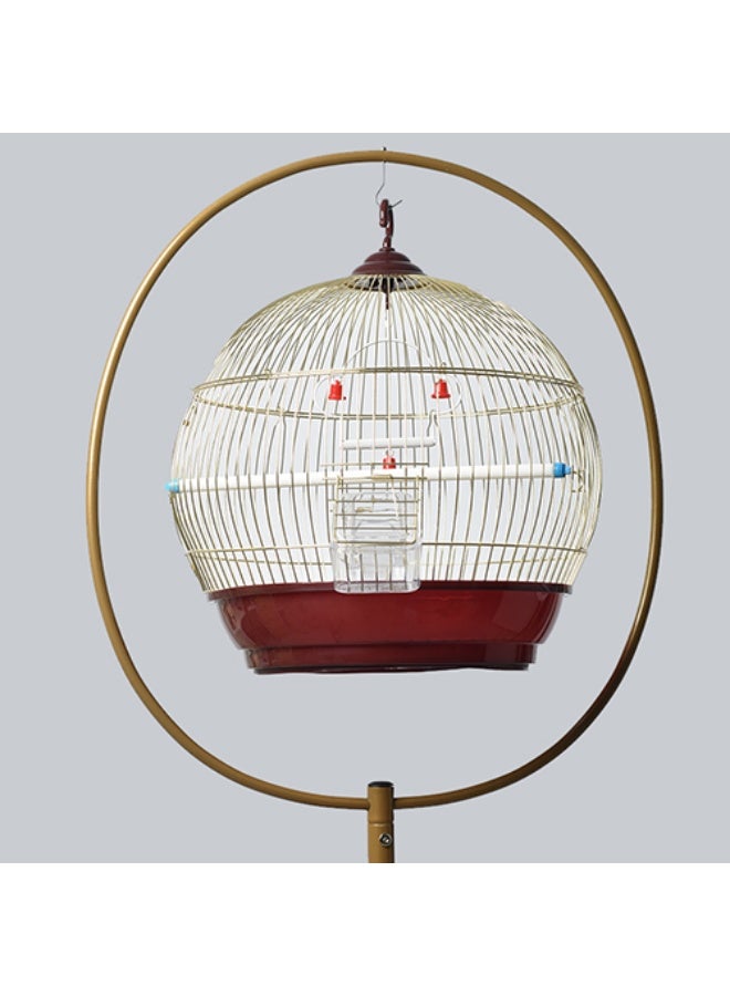Medium golden bird cage - Image 4
