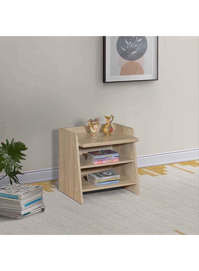 Home Box Oasis Cambridge Nightstand With Open Shelves 48.6x48.1x39.6 cm  - Image 1