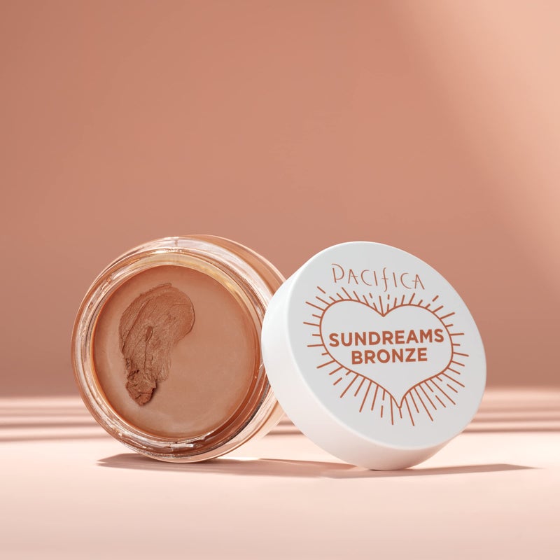 Pacifica Bronzer â€“ Sun Dreams Matte Bronzing Cream Highlighter, Hydrating & Buildable Contour with Floral Extracts, Talc-Free, Vegan & Cruelty-Free, 1 oz (Shade Summer) - Image 2