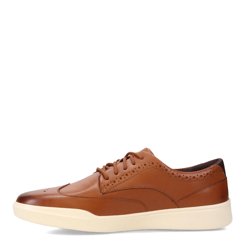 COLE HAAN حذاء كول هان للرجال غراند كروس كورت وينغ تيب، بني بريطاني/عاجي، 7 م - Image 5