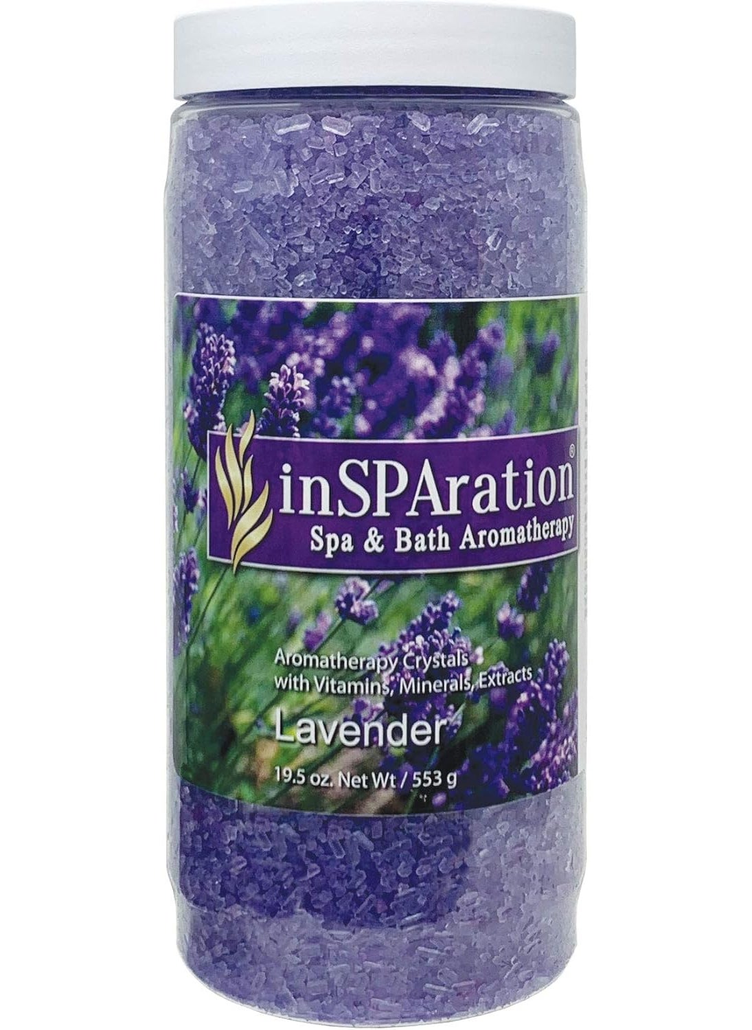 InSPAration InSPAration 7463 Lavender Crystals for Spa and Hot Tubs 19 oz 