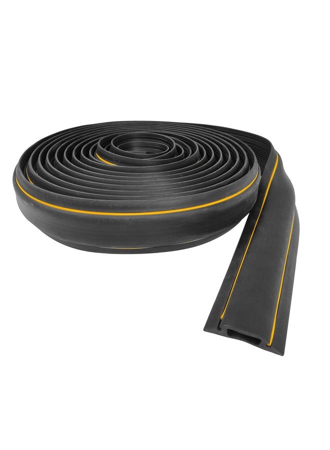 DOLPHY غطاء كابل الأرضية دولفي، 5 متر كابلات أرضية، واقي الكابلات والأسلاك 1 قناة، مثالي للمكتب، المنزل، ورشة العمل، المستودع، الحفلات، أو أي بيئة خارجية أخرى - Image 1