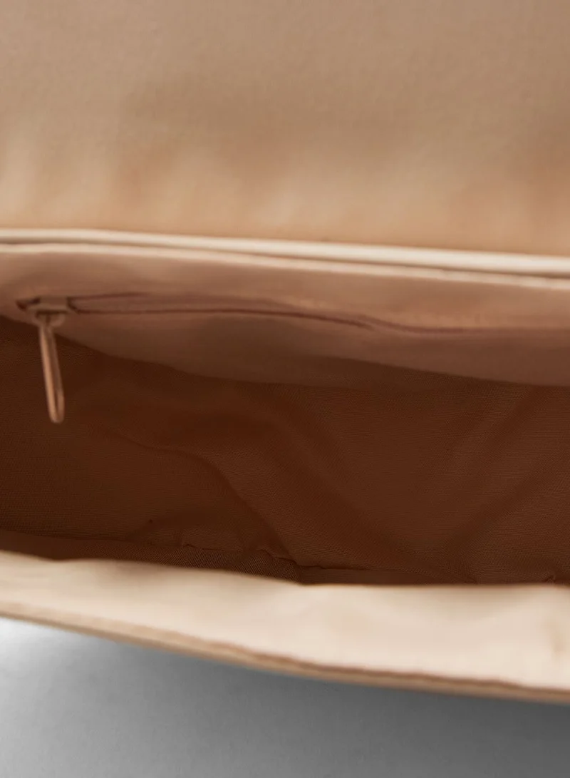 ELLA Minimalist Flap Saddle Bag