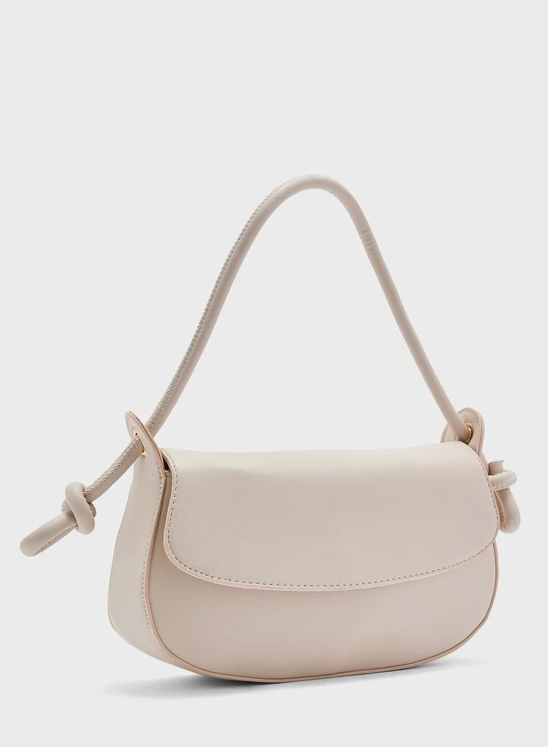 ELLA Minimalist Flap Saddle Bag