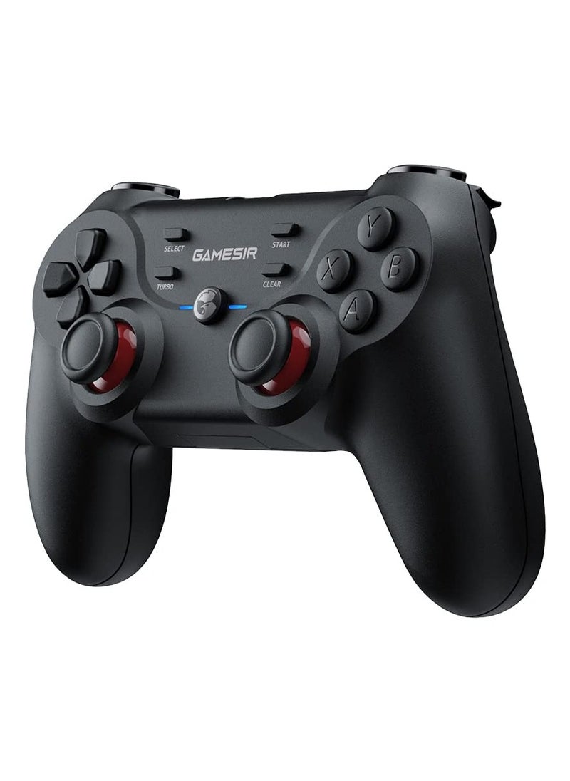 Wireless Gamepad GameSir T3 2.4GHz Receiver Gaming Controller for Windows PC, PC Controller with Dual Vibration, Linear Trigger Buttons Compatible with Android TV Box