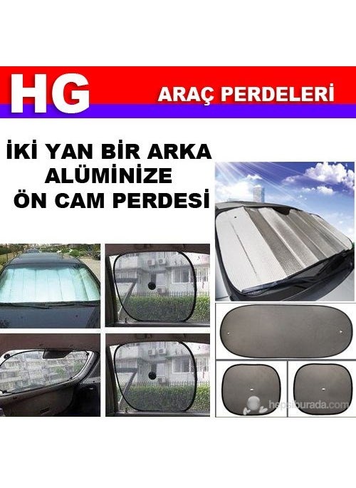 Otocontrol Front Rear and Side Window Curtain Set of 3 39199 