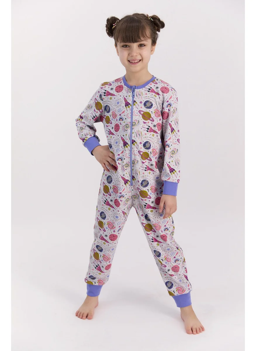 RolyPoly Space Carmelange Girl's Jumpsuit