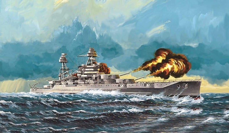 Hobby Boss HY86501 USS Arizona BB-39 Boat Model Building Kit - Image 2