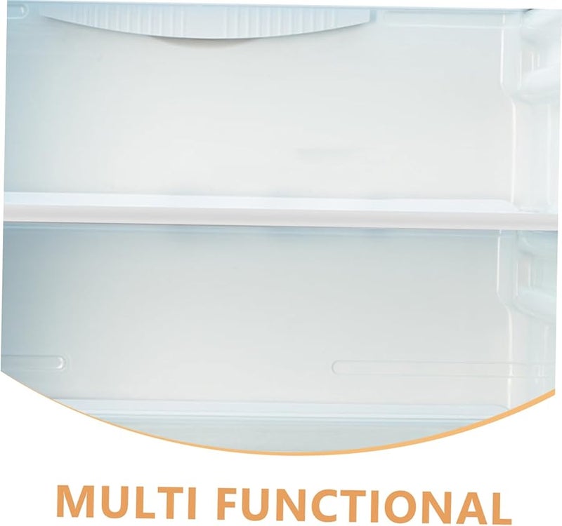 رفرف ثلاجة مجمد من الزجاج المقسى، لوحة فاصل منظم، ملحق تخزين مطبخ متين ومتعدد الوظائف - Image 4