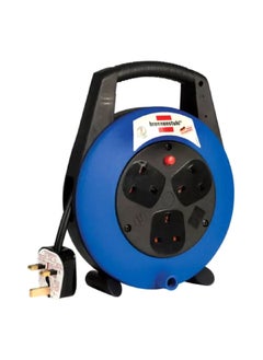 Brennenstuhl 3-Way Vario-Line Cable Reel Black and Blue 5 m 1098203  - Image 2