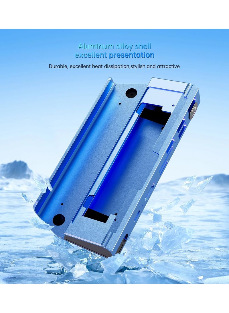 Steam Deck OLED&ROG Ally X&Legion GO - 13-in-1 Docking Station Dismantling Dual Cool Fans Steam, M.2 NVMe Enclosure,4K@60Hz,4 USB Ports,100W PD Charging, Gigabit Ethernet Fit for Steam Deck - view 5