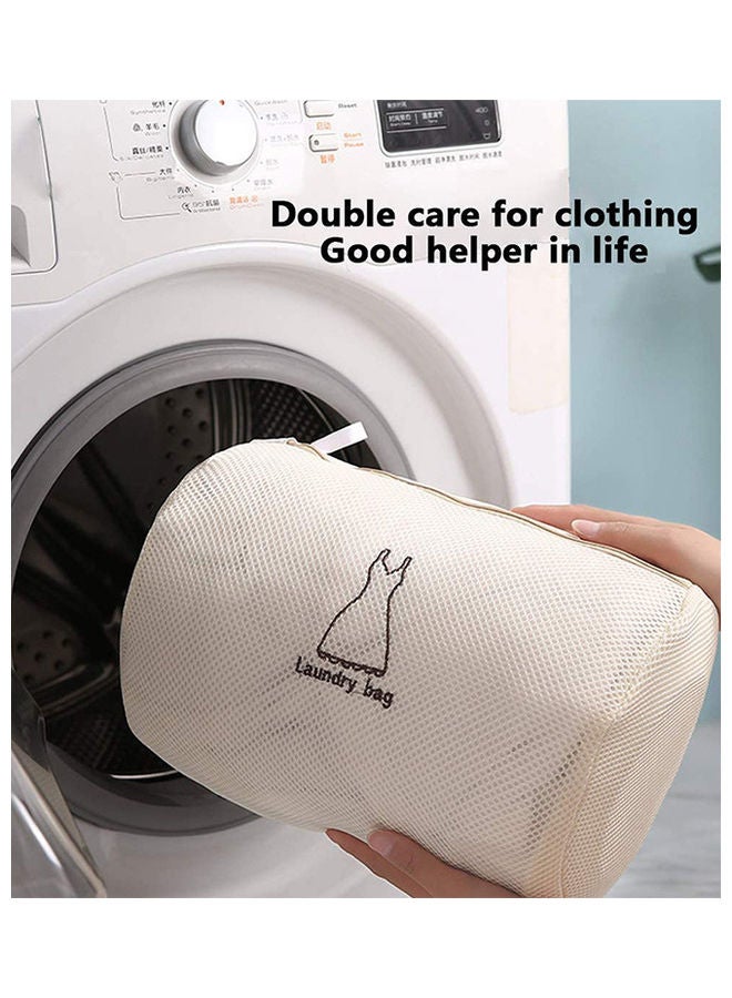 7-Pack Laundry Mesh Bags Beige 50 x 40cm - Image 5