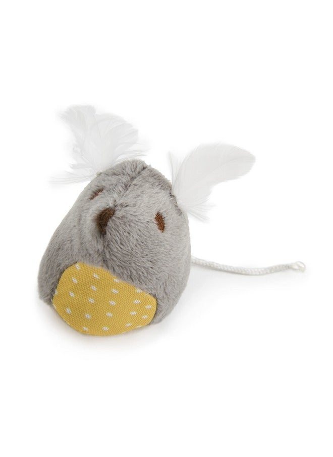 SmartyKat SmartyKat (2 Count Mouse Mates Plush Catnip Cat Toys - Brown/Gray, 2 Count  - Image 5