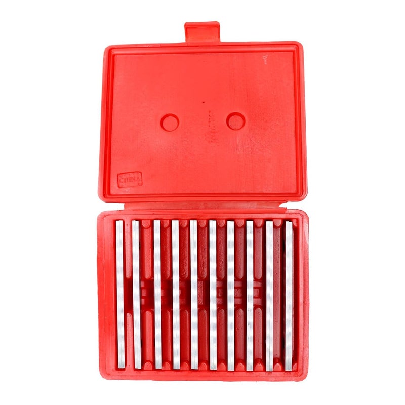Aspaton 10 Pairs 1/8" x 6" Precision Parallel Steel Set Accuracy 0.0002" Thin Steel, Precision Machinist Tools 1/2 inch to 1-5/8 inch - Image 4