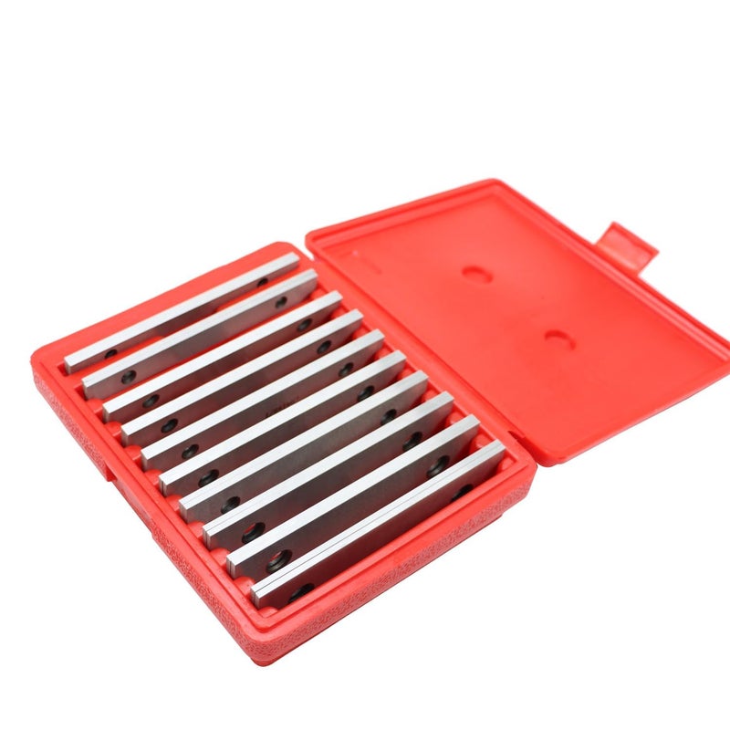 Aspaton 10 Pairs 1/8" x 6" Precision Parallel Steel Set Accuracy 0.0002" Thin Steel, Precision Machinist Tools 1/2 inch to 1-5/8 inch - Image 3