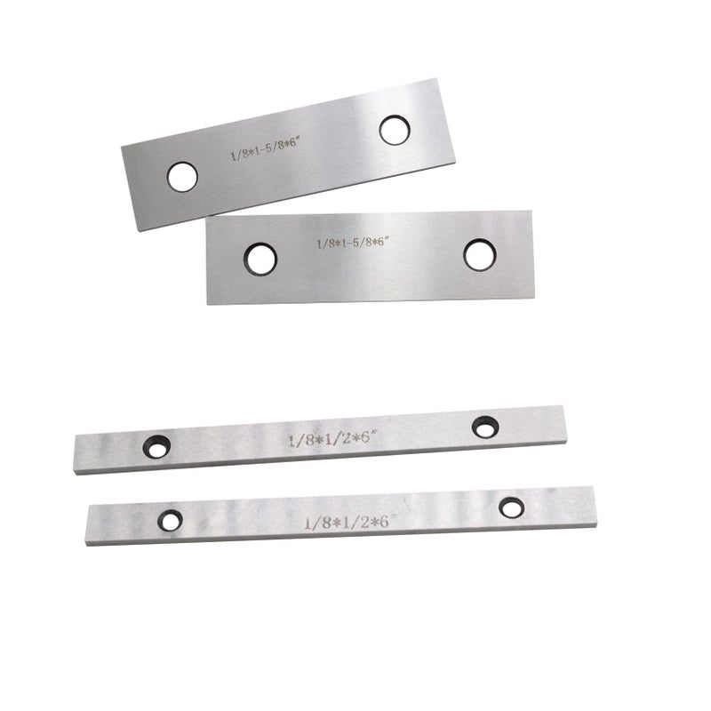 Aspaton 10 Pairs 1/8" x 6" Precision Parallel Steel Set Accuracy 0.0002" Thin Steel, Precision Machinist Tools 1/2 inch to 1-5/8 inch - Image 2