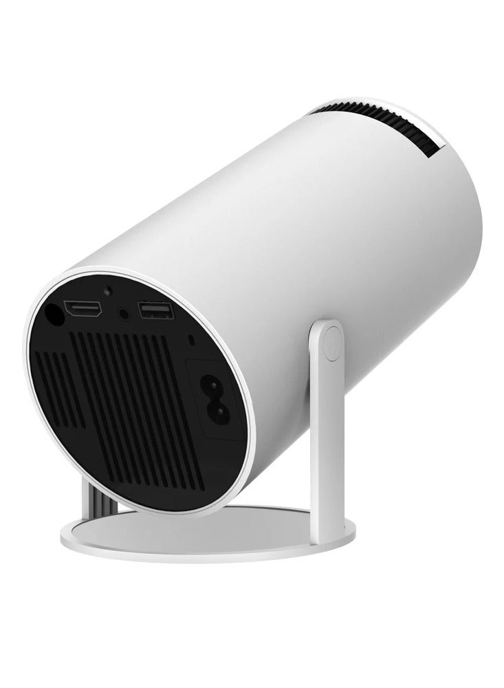 بيتشو جهاز عرض صغير ذكي 4ك 5ز واي فاي تجربة شاشة كبيرة مع صوت ممتاز 360 درجة، بلوتوث 5.0 جهاز عرض أفلام متوافق مع أندرويد آي أو إس ويندوز تي في ستيك اتش دي ام اي يو اس بي صوت 3.5 - Image 2