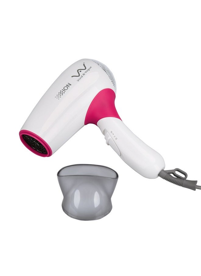 Vav 1200W Travel Hair Dryer Professional Ceramic Mini Blow Dryer For Kids With Cool Shot Buttonfolding Handle - pzsku/Z9386AAD283F0774E3258Z/45/_/1719074880/795334e1-7aef-4c57-a6a3-888c7cfd760c